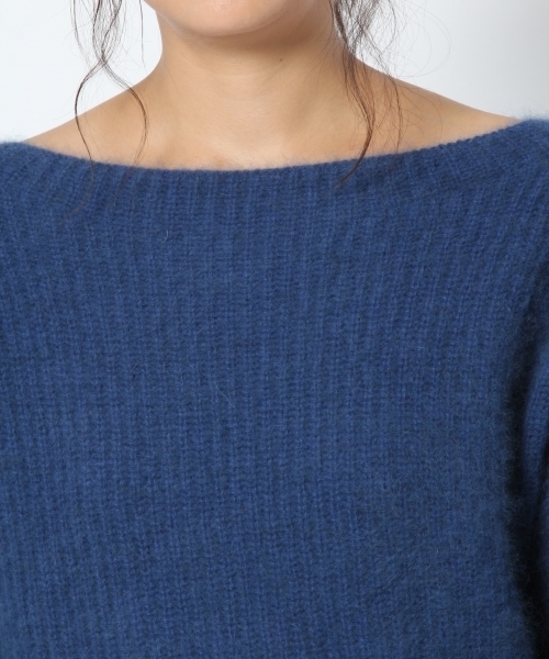 laboratory work(ラボラトリーワーク)の「【ふわふわ上質】フェレットアゼロングニット(ニット/セーター・レディース・ブラウン/グレー/ピンク/ブルー系その他・MEDIUM)」の19枚目の写真