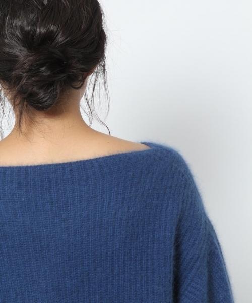 laboratory work(ラボラトリーワーク)の「【ふわふわ上質】フェレットアゼロングニット(ニット/セーター・レディース・ブラウン/グレー/ピンク/ブルー系その他・MEDIUM)」の16枚目の写真