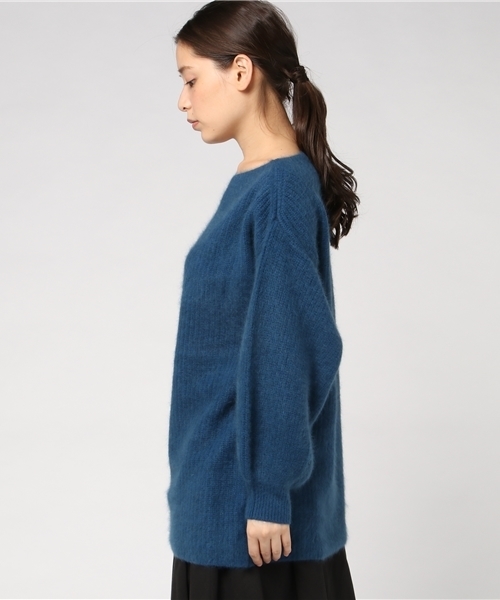 laboratory work(ラボラトリーワーク)の「【ふわふわ上質】フェレットアゼロングニット(ニット/セーター・レディース・ブラウン/グレー/ピンク/ブルー系その他・MEDIUM)」の8枚目の写真