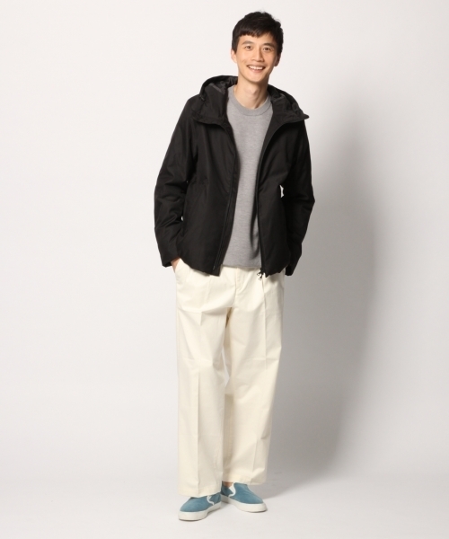 GLOBAL WORK（グローバルワーク）の「サーモライトフーディ/779886（ブルゾン・メンズ・ブラック/グレー・LARGE/X-LARGE/MEDIUM）」の3枚目の写真