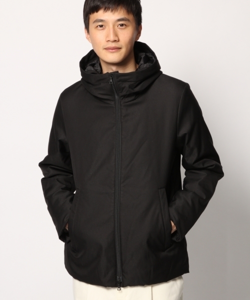 GLOBAL WORK（グローバルワーク）の「サーモライトフーディ/779886（ブルゾン・メンズ・ブラック/グレー・LARGE/X-LARGE/MEDIUM）」の5枚目の写真