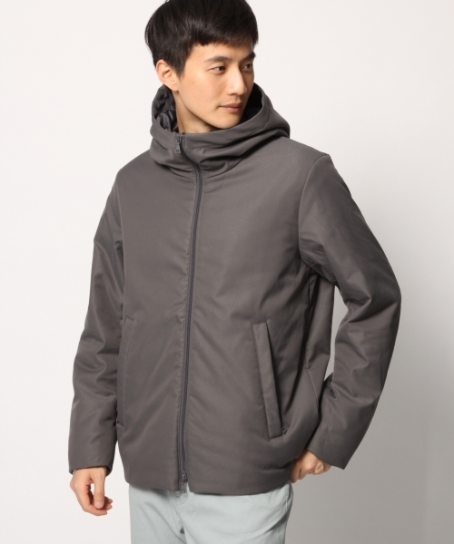 GLOBAL WORK（グローバルワーク）の「サーモライトフーディ/779886（ブルゾン・メンズ・ブラック/グレー・LARGE/X-LARGE/MEDIUM）」の9枚目の写真