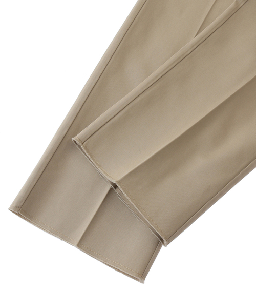 CLANE(クラネ)の「【CLANE】CLANE×Dickies HIGTH WEIST PANTS 14110-7141(チノパンツ・レディース・ホワイト/ブラック/ベージュ・0/1/2)」の4枚目の写真
