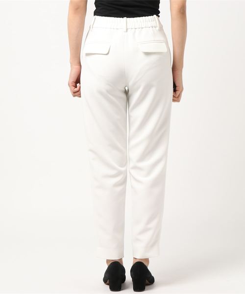 un dix cors（アンディコール）の「ダブルクロステーパードパンツ（その他パンツ・レディース・ブルー/ホワイト/ネイビー・36/38）」の4枚目の写真