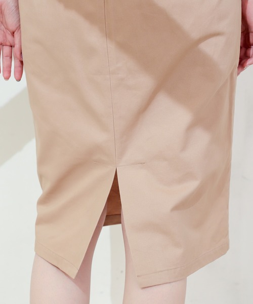 natural couture（ナチュラルクチュール）の「スカラップポケットゆるタイト（スカート・レディース・ベージュ/レッド/インディゴブルー/ホワイト系その他/チェック・FREE）」の21枚目の写真