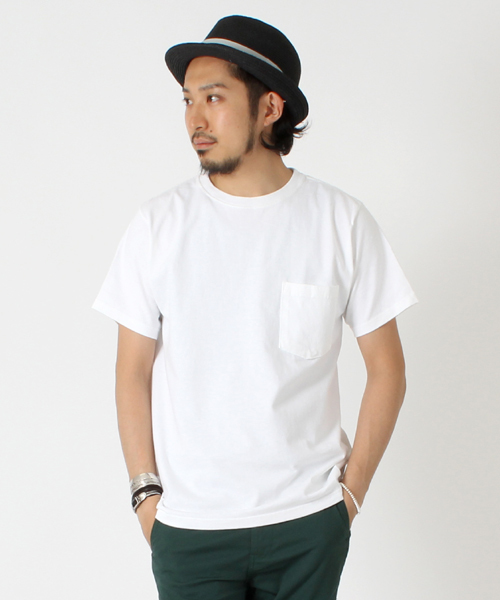 BEAMS（ビームス）の「○Goodwear / カスタムポケットTEE（Tシャツ/カットソー・メンズ・ホワイト/グレー/ブラック/ネイビー・SMALL/MEDIUM/LARGE）」の2枚目の写真