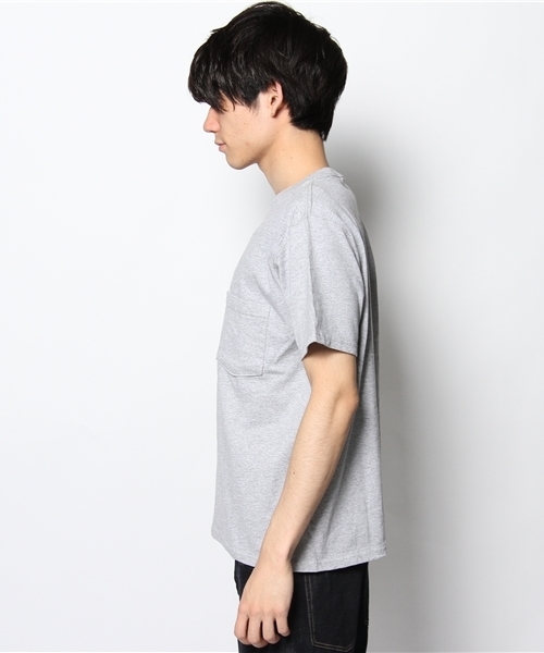 BEAMS（ビームス）の「○Goodwear / カスタムポケットTEE（Tシャツ/カットソー・メンズ・ホワイト/グレー/ブラック/ネイビー・SMALL/MEDIUM/LARGE）」の6枚目の写真