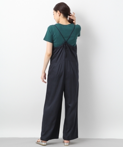 LEPSIM（レプシィム）の「レーヨンリネンキャミワイドサロぺ