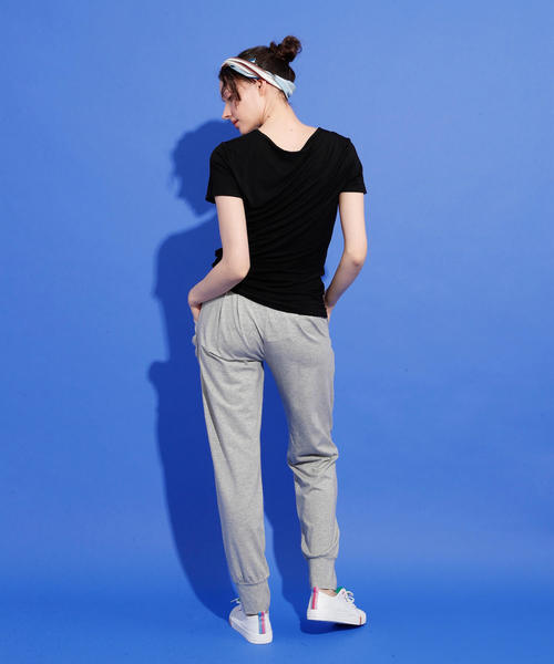 aimoha（アイモハ）の「ベーシックTシャツ（Tシャツ/カットソー・レディース・ホワイト/ブラック/パープル/ネイビー/ブラウン/グレー/グリーン/ミント/ライトピンク/ピンク/ブラック系その他/グレー系その他/グリーン系その他/ブルー系その他/ライトグレー/ピンク系その他/ホワイト系その他・MEDIUM/LARGE/SMALL/X-LARGE）」の22枚目の写真