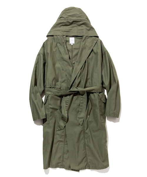 rehacer（レアセル）の「rehacer : Over Hooded Military Coat MADE IN OKAYAMA JAPAN（モッズコート・メンズ・ブラック/カーキ・SMALL/MEDIUM/LARGE）」の7枚目の写真