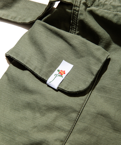 rehacer（レアセル）の「rehacer : Over Hooded Military Coat MADE IN OKAYAMA JAPAN（モッズコート・メンズ・ブラック/カーキ・SMALL/MEDIUM/LARGE）」の13枚目の写真