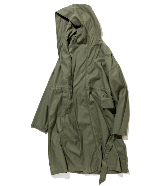 rehacer（レアセル）の「rehacer : Over Hooded Military Coat MADE IN OKAYAMA JAPAN（モッズコート・メンズ・ブラック/カーキ・SMALL/MEDIUM/LARGE）」の15枚目の写真