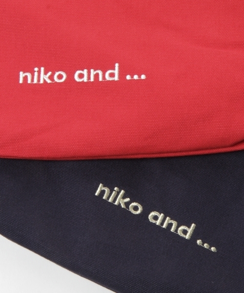 niko and...(ニコアンド)の「オリジナルアソート2WAYトート(トートバッグ・レディース・ナチュラル/レッド/ネイビー・0)」の18枚目の写真