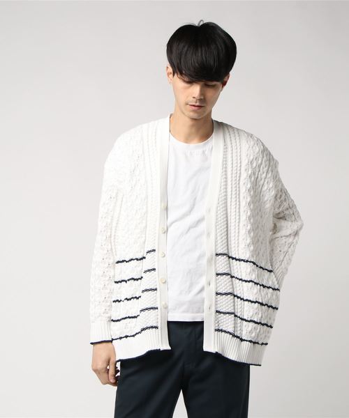 08sircus（ゼロエイトサーカス）の「08sircus ケーブルニット 