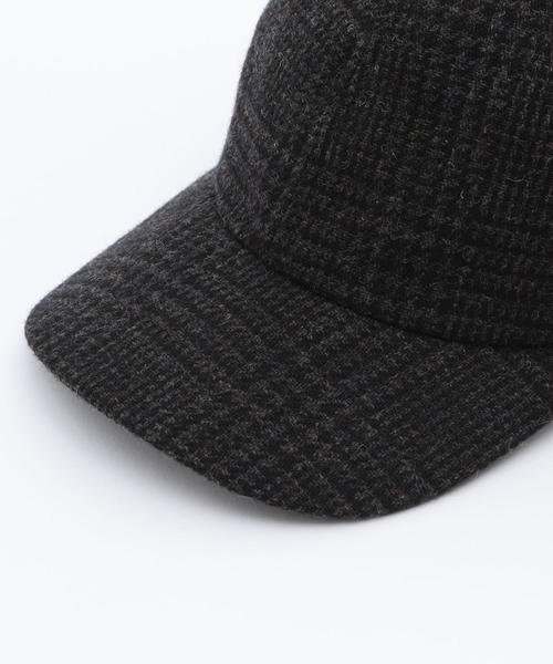 BEAUTY&YOUTH UNITED ARROWS（ビューティーアンドユースユナイテッドアローズ）の「BY グレンチェック 6パネル キャップ（キャップ・メンズ・ホワイト/ダークグレー・FREE）」の10枚目の写真