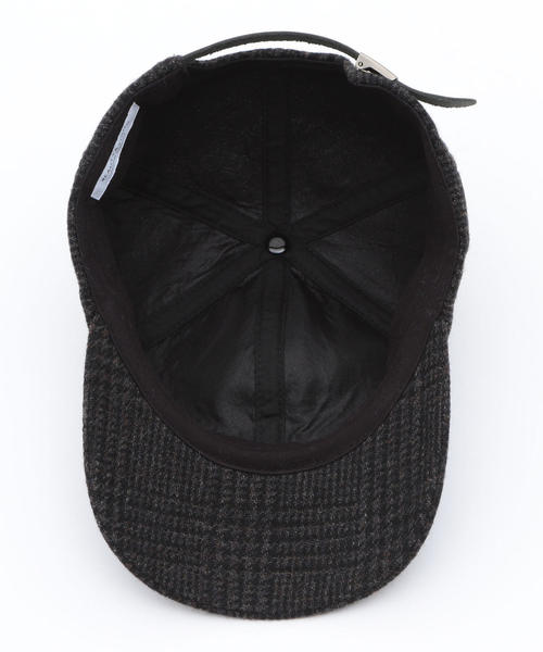BEAUTY&YOUTH UNITED ARROWS（ビューティーアンドユースユナイテッドアローズ）の「BY グレンチェック 6パネル キャップ（キャップ・メンズ・ホワイト/ダークグレー・FREE）」の7枚目の写真