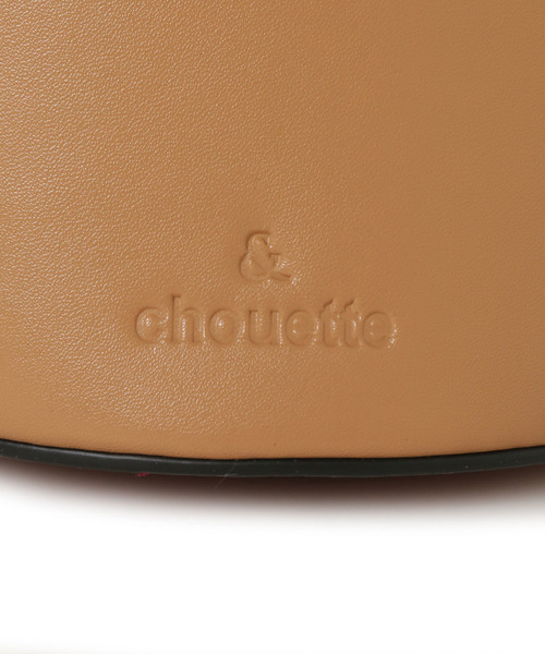 & chouette（アンドシュエット）の「バケツ型バイカラーショルダーバッグ（ショルダーバッグ・レディース・ワインレッド/ダークグリーン/ネイビー/ブラウン/ブラック・FREE）」の10枚目の写真