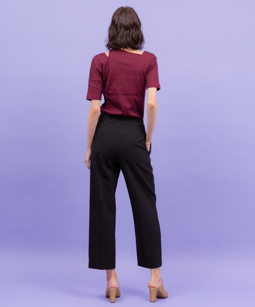 UNITED TOKYO(ユナイテッドトウキョウ)の「イレギュラークロスパンツ(その他パンツ・レディース・ブラック/ブラウン/ピンク・1/2/3)」の6枚目の写真