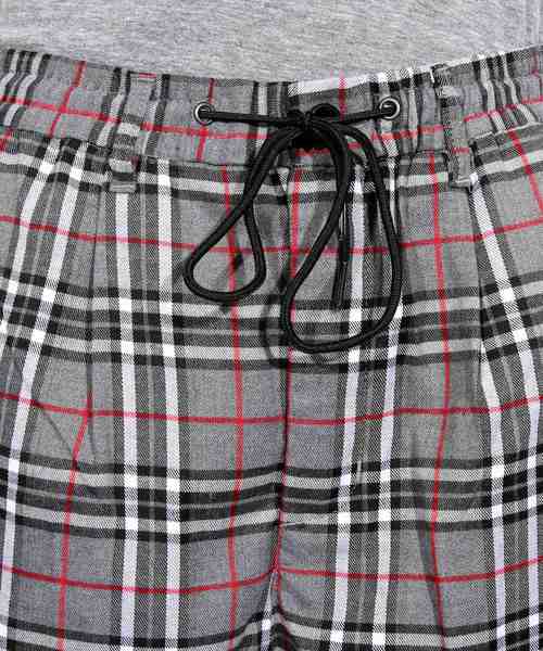 ８(eight)（エイト）の「チェック ワイドパンツ チノパン シェフパンツ（チノパンツ・メンズ・ネイビー/ブラウン/グレー・MEDIUM/LARGE）」の12枚目の写真