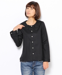 I am I  | 60ローン　ハグ衿  長袖ブラウス(シャツ/ブラウス)