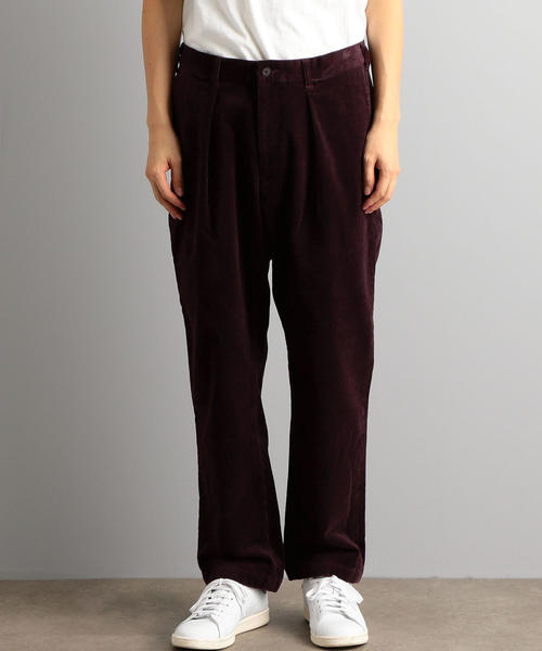 green label relaxing（グリーンレーベルリラクシング）の「ST STRC 16Wコーデュロイ 1P パンツ ◆（その他パンツ・メンズ・ダークブラウン/オフホワイト/ブラック・S/M/L/XL）」の12枚目の写真