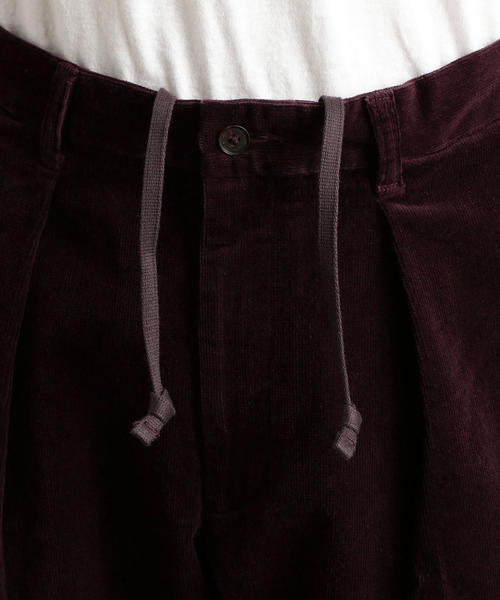 green label relaxing（グリーンレーベルリラクシング）の「ST STRC 16Wコーデュロイ 1P パンツ ◆（その他パンツ・メンズ・ダークブラウン/オフホワイト/ブラック・S/M/L/XL）」の13枚目の写真