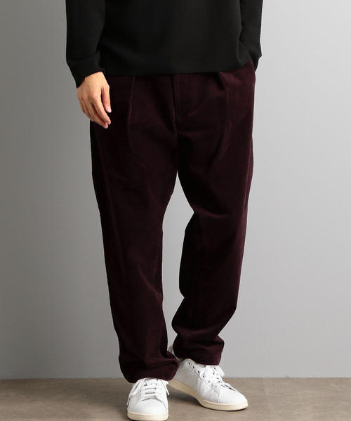 green label relaxing（グリーンレーベルリラクシング）の「ST STRC 16Wコーデュロイ 1P パンツ ◆（その他パンツ・メンズ・ダークブラウン/オフホワイト/ブラック・S/M/L/XL）」の5枚目の写真