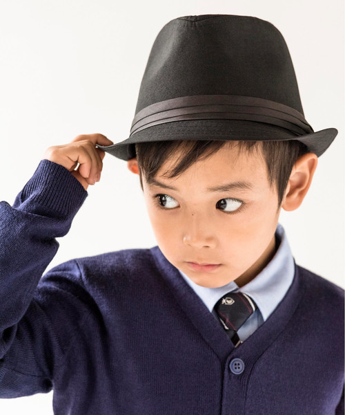 Catherine Cottage(キャサリンコテージ)の「中折れハット(ハット・キッズ・ブラック・54)」の2枚目の写真