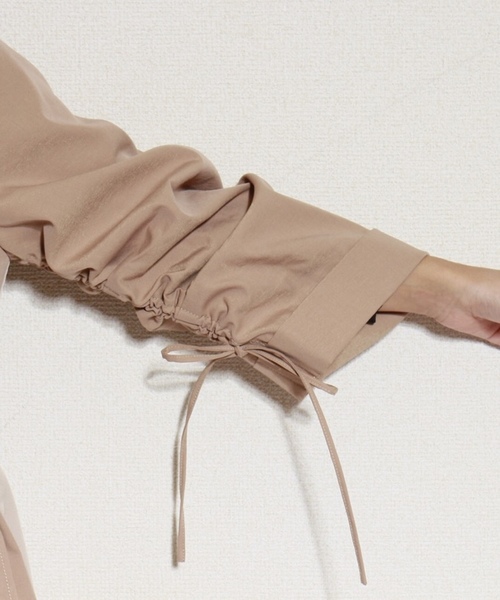 LADYMADE（レディメイド）の「ドロストスリーブトレンチコート（トレンチコート・レディース・ベージュ/カーキ/オレンジ・FREE）」の15枚目の写真