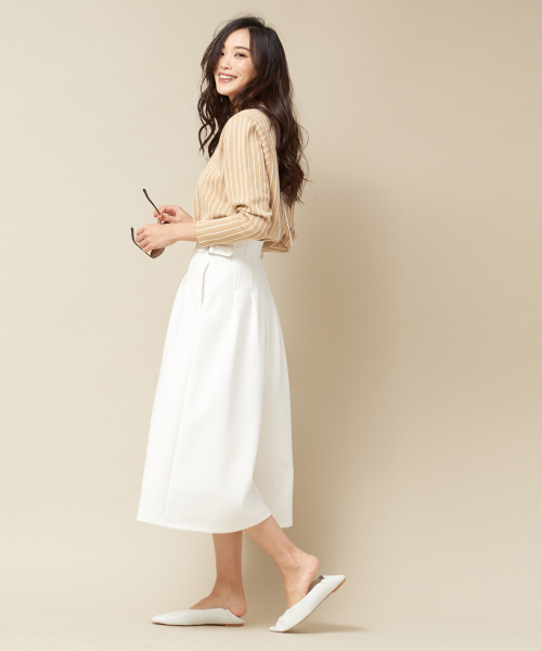 PICHE ABAHOUSE（ピシェ アバハウス）の「バブーシュ2WAYフラットシューズ（パンプス・レディース・ホワイト/ブラック/シルバー・40/38/39/35/36/37/34）」の7枚目の写真