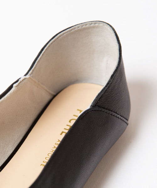 PICHE ABAHOUSE（ピシェ アバハウス）の「バブーシュ2WAYフラットシューズ（パンプス・レディース・ホワイト/ブラック/シルバー・40/38/39/35/36/37/34）」の13枚目の写真