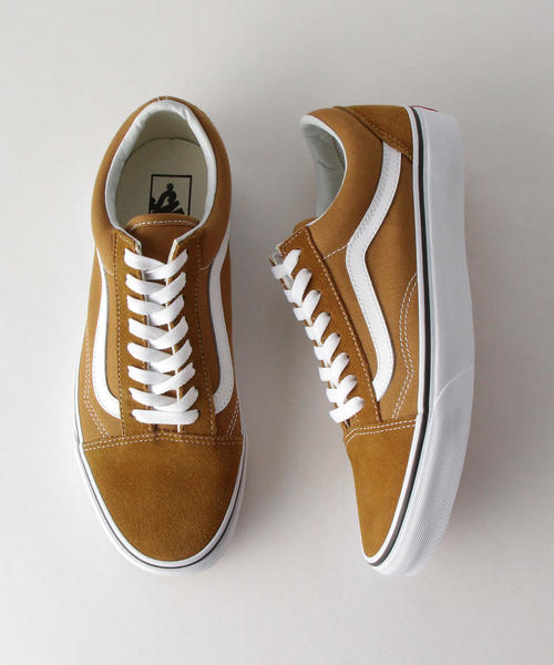 VANS（バンズ）の「＜VANS＞ OLD SKOOL/オールドスクール（スニーカー・メンズ・オレンジ/グレー/ケリー/ダークブラウン/ブラウン/ライム/ライラック/シャーベット・8/8h/10/9/7h）」の4枚目の写真