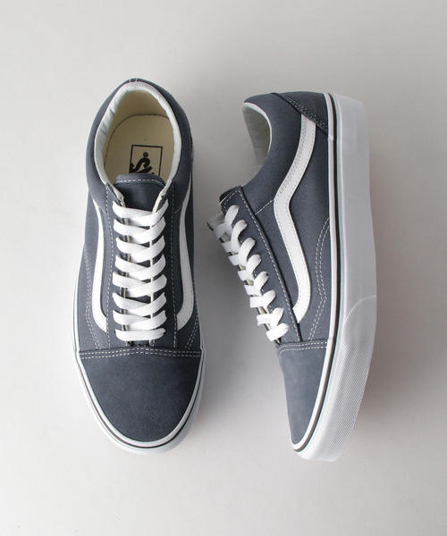 VANS（バンズ）の「＜VANS＞ OLD SKOOL/オールドスクール（スニーカー・メンズ・オレンジ/グレー/ケリー/ダークブラウン/ブラウン/ライム/ライラック/シャーベット・8/8h/10/9/7h）」の2枚目の写真