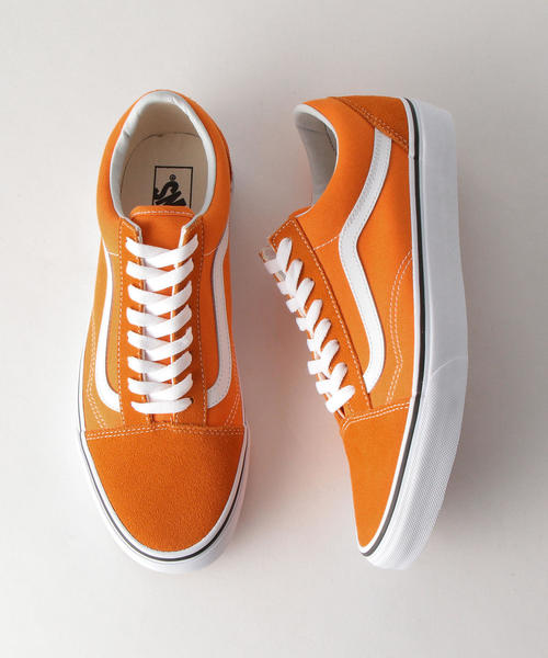 VANS（バンズ）の「＜VANS＞ OLD SKOOL/オールドスクール（スニーカー・メンズ・オレンジ/グレー/ケリー/ダークブラウン/ブラウン/ライム/ライラック/シャーベット・8/8h/10/9/7h）」の7枚目の写真