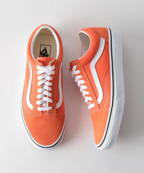 VANS（バンズ）の「＜VANS＞ OLD SKOOL/オールドスクール（スニーカー・メンズ・オレンジ/グレー/ケリー/ダークブラウン/ブラウン/ライム/ライラック/シャーベット・8/8h/10/9/7h）」の8枚目の写真
