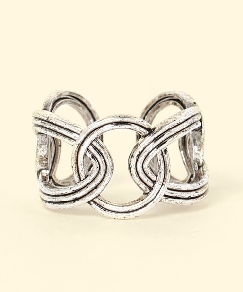 florist（フローリスト）の「3種展開デザインワイドリング（リング・レディース・シルバー系その他/ゴールド系その他/シルバー系その他2/シルバー系その他3/ゴールド系その他2/ゴールド系その他3・FREE）」の3枚目の写真