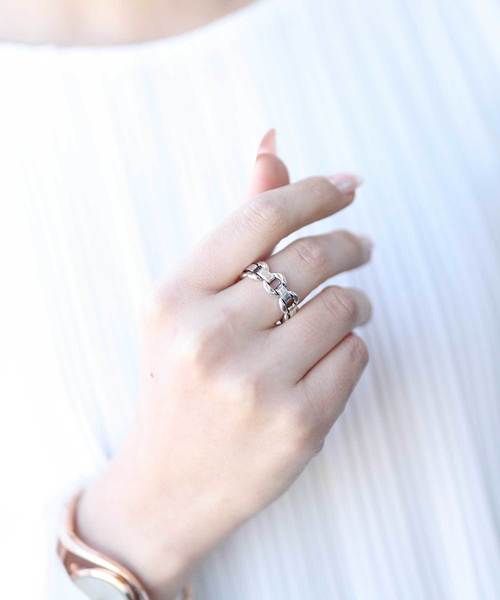 florist（フローリスト）の「3種展開デザインワイドリング（リング・レディース・シルバー系その他/ゴールド系その他/シルバー系その他2/シルバー系その他3/ゴールド系その他2/ゴールド系その他3・FREE）」の13枚目の写真