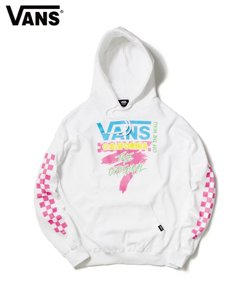 VANS(バンズ)の「VANS/ヴァンズ ネオンプルパーカー(パーカー・メンズ・ブラック/ホワイト/イエロー・M/L)」の9枚目の写真