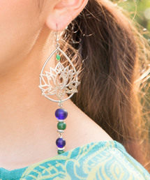 チャイハネ | 【チャイハネ】ロータスオームピアス(ピアス（両耳用）)