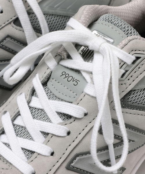 NEW BALANCE(ニューバランス)の「NEW BALANCE / M990 V5 EX(スニーカー・メンズ・グレー・25.5cm/26cm/26.5cm/27cm/27.5cm/28cm/28.5cm/29cm)」の13枚目の写真