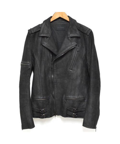 junhashimoto レザージャケット 定価18万 junhashimoto STRETCH INNER
