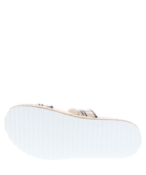 RANDA(ランダ)の「バックルデザインスポーティーサンダル(サンダル・レディース・ピンク/シルバー/チェック・LL/S/M/L)」の7枚目の写真