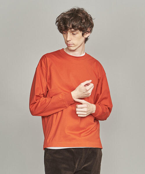 BEAUTY&YOUTH UNITED ARROWS（ビューティーアンドユースユナイテッドアローズ）の「by ワイド リブ カットソー -MADE IN JAPAN-（Tシャツ/カットソー・メンズ・レッド/ダークグレー/ブラック/ホワイト・M/S/XL/L）」の22枚目の写真