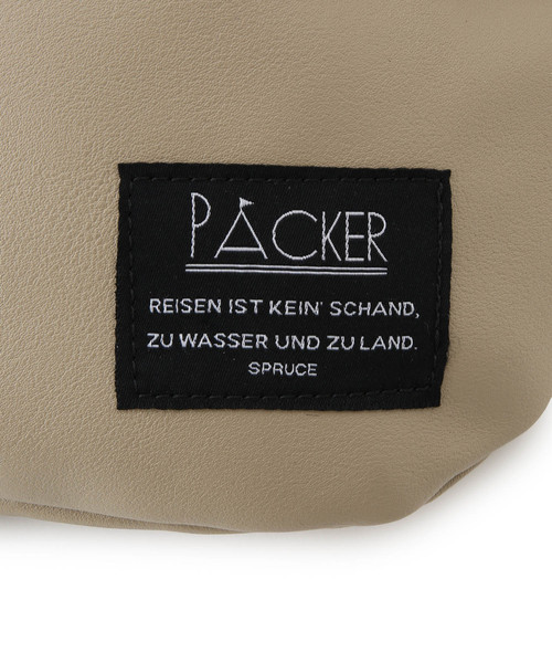 ADAM ET ROPE'（アダムエロペ）の「【PACKER】ウエストバッグ（ボディバッグ/ウエストポーチ・メンズ・ブラック/ベージュ・FREE）」の8枚目の写真