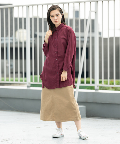 Gramicci（グラミチ）の「GRAMICCI / グラミチ BAKER SKIRT（スカート・レディース・ブラック/ベージュ/ネイビー/オリーブ・M/L/S）」の14枚目の写真