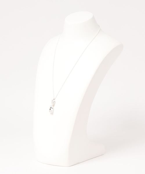 PAGEBOY（ページボーイ）の「トルネードチェーンネックレス（ネックレス・レディース・ライトグレー・FREE）」の7枚目の写真