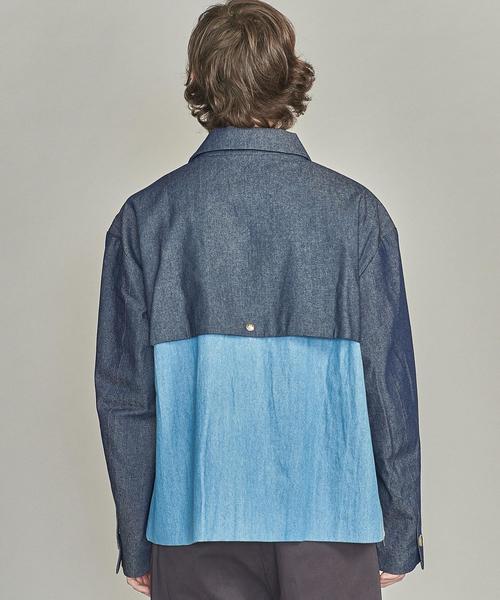 AiE（エーアイイー）の「【別注】 ＜AïE＞ D/THT JACKET/アウター □□（ブルゾン・メンズ・ブラック/ネイビー・M/L/S）」の4枚目の写真