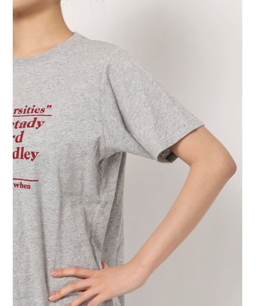 Ungrid（アングリッド）の「CityロゴTee（Tシャツ/カットソー・レディース・オフホワイト/ライトグレー/カーキ・FREE）」の17枚目の写真