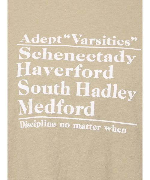 Ungrid（アングリッド）の「CityロゴTee（Tシャツ/カットソー・レディース・オフホワイト/ライトグレー/カーキ・FREE）」の15枚目の写真