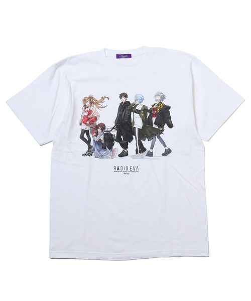 RADIO EVA(���a�I�G���@)��RADIO EVA 688 RADIO EVA Illustration T-Shirt (Mai Yoneyama)(T�V���c/�J�b�g�\�[)
